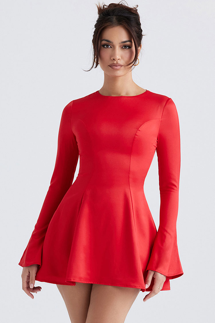 red dress mini